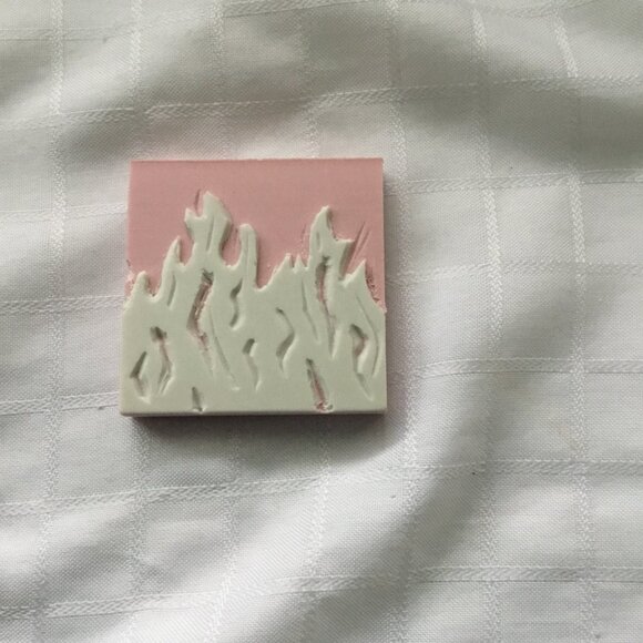 Two sides hand made rubber stamp - Picture 3 of 4